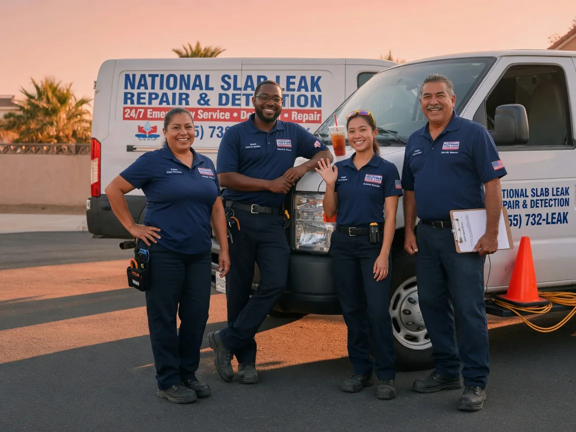 Slab Leak Detection company in Ludlow, CA